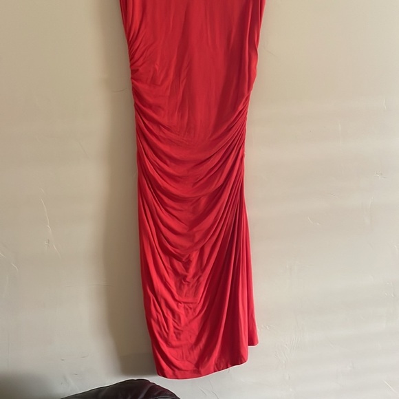 Boden red orange dress size 6 - Picture 5 of 5